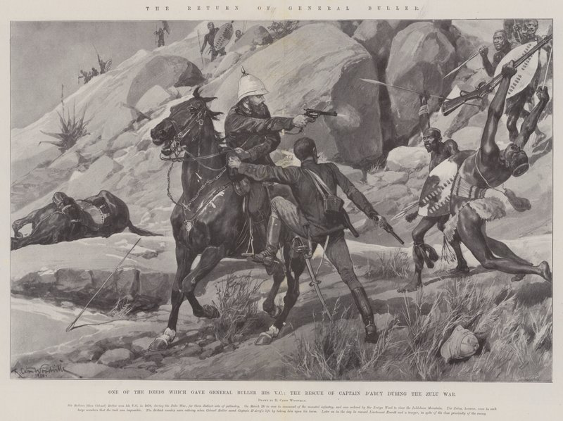 O retorno do general Buller de Richard Caton Woodville junior