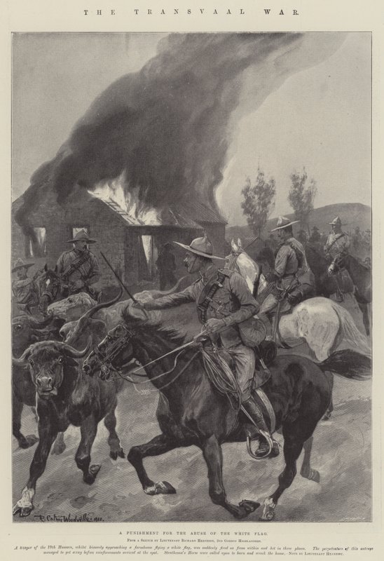 A guerra do Transvaal de Richard Caton Woodville junior