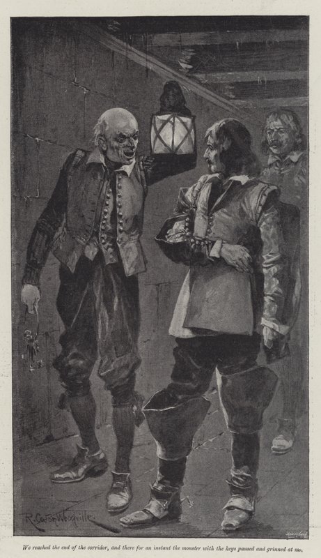 Sob o manto vermelho, por Stanley J Weyman de Richard Caton Woodville junior