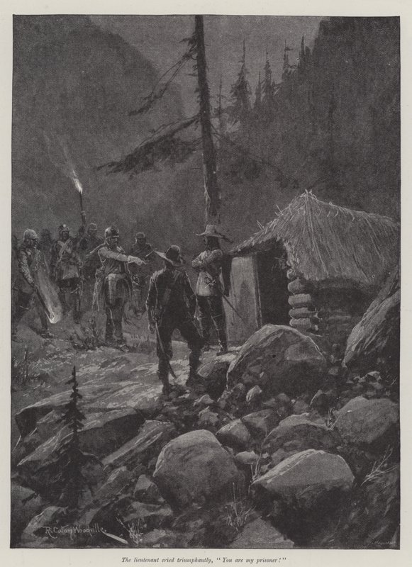 Sob o manto vermelho, por Stanley J Weyman de Richard Caton Woodville junior