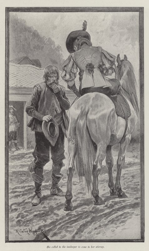 Sob o manto vermelho, por Stanley J Weyman de Richard Caton Woodville junior