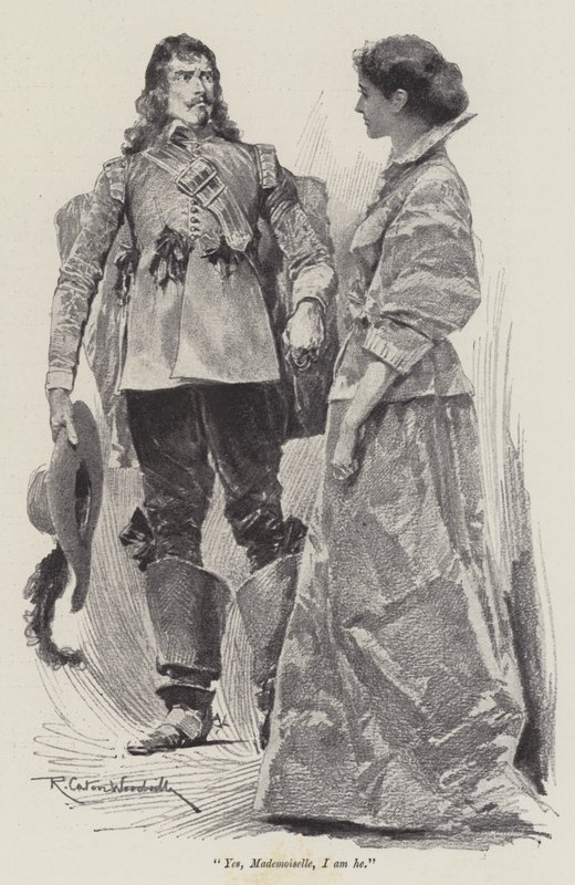 Sob o manto vermelho, por Stanley J Weyman de Richard Caton Woodville junior