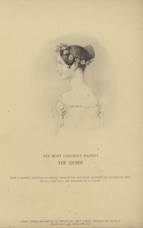 Retrato da rainha victoria de Richard James Lane