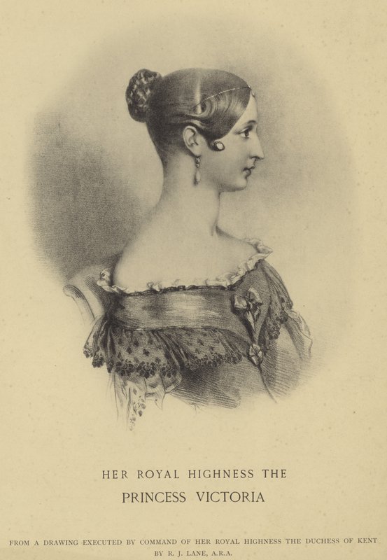 Retrato da rainha victoria de Richard James Lane