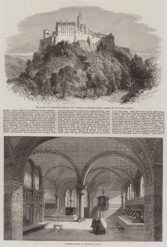 Castelo de Wartburg de Richard Principal Leitch