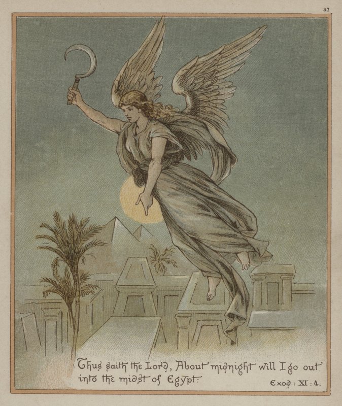 Anjo da destruição no Egito de Richard Andre