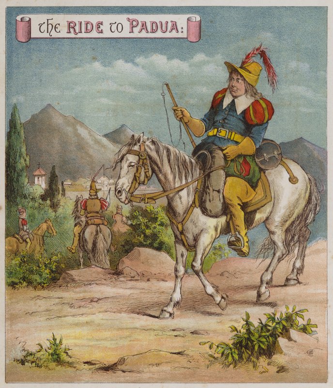 Ilustração para A Domesticação da Musa (chromolitho) de Richard Andre