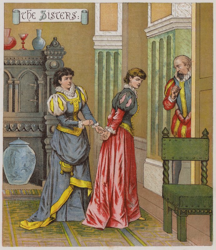 Ilustração para A Domesticação da Musa (chromolitho) de Richard Andre