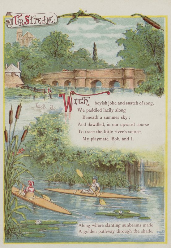 Página de Upstream de Richard Andre (cor litho) de Richard Andre