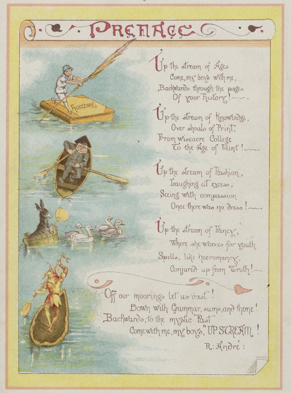 Página de Upstream de Richard Andre (cor litho) de Richard Andre