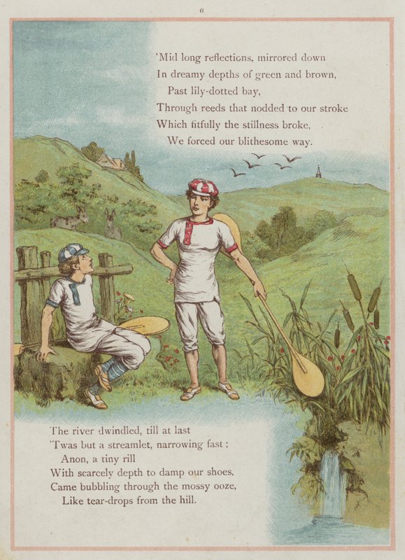 Página de Upstream de Richard Andre (cor litho) de Richard Andre