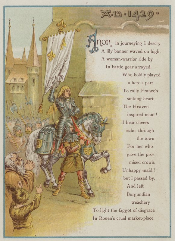 Página de Upstream de Richard Andre, Joana of Arc (cor litho) de Richard Andre