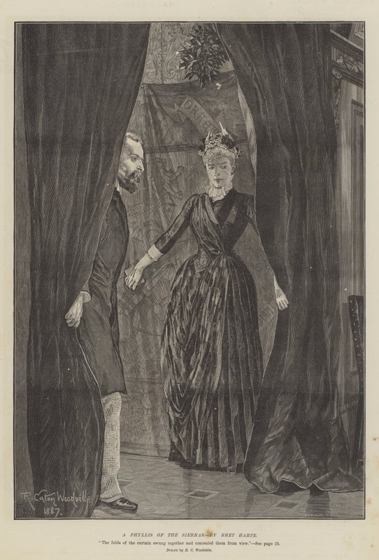 Uma Phyllis das Serras, de Bret Harte de Richard Caton Woodville junior
