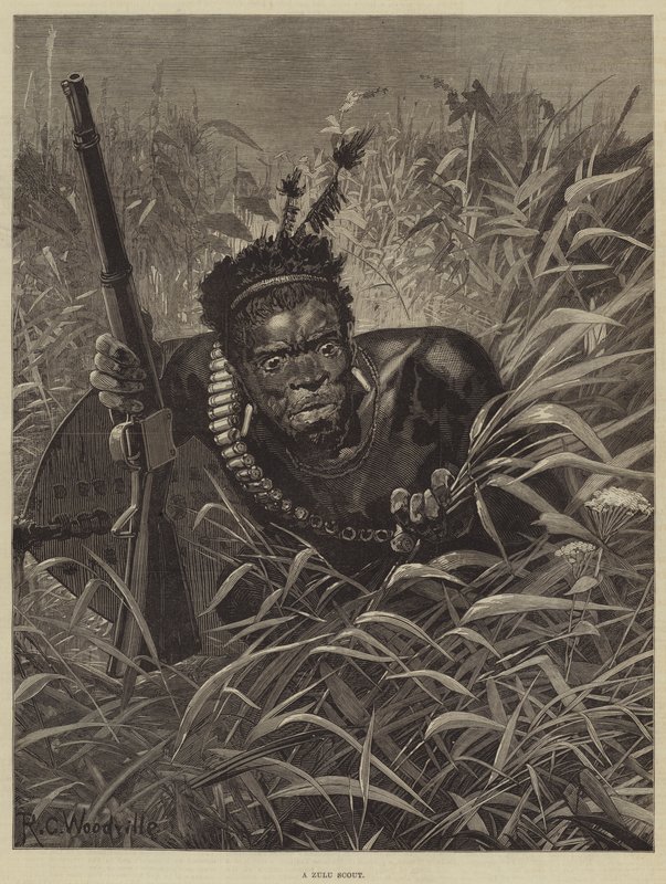 Um zulu scout de Richard Caton Woodville junior