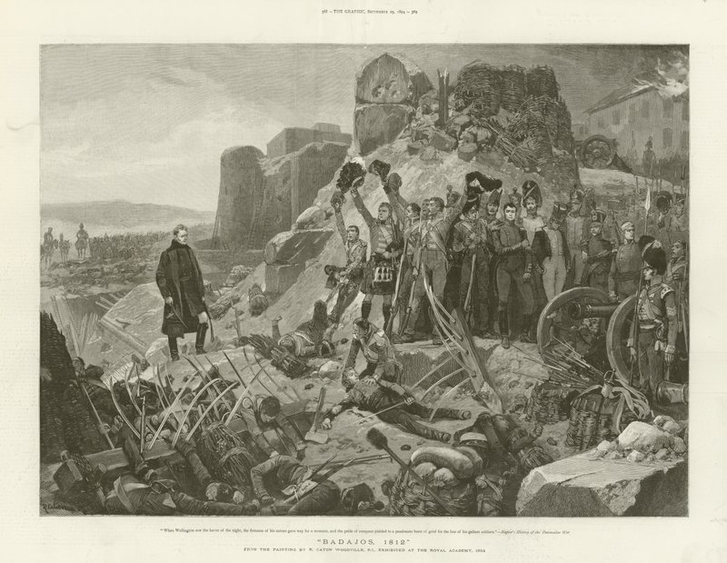Badajos, 1812 de Richard Caton Woodville junior