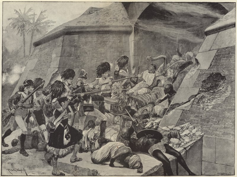 Batalhas do Exército Britânico de Richard Caton Woodville junior