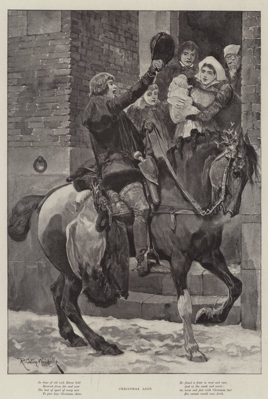 Saque de Natal de Richard Caton Woodville junior
