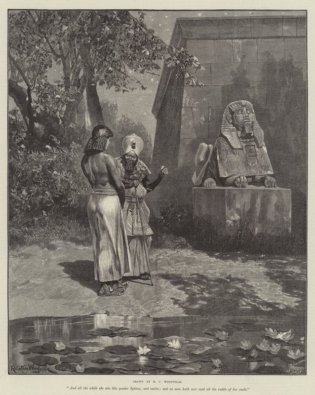 Cleópatra, por H Rider Haggard de Richard Caton Woodville junior