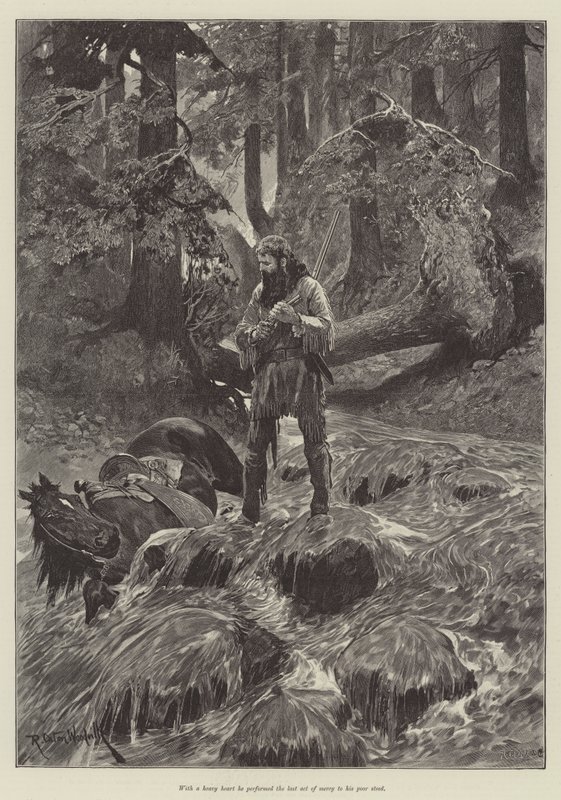 Águia Joe, por Henry Herman de Richard Caton Woodville junior