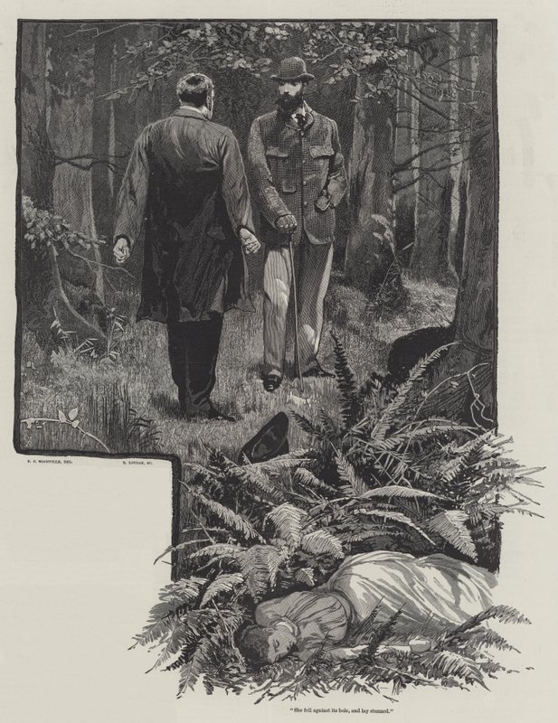 Eyre&39;s Acquittal, de Helen Mathers de Richard Caton Woodville junior