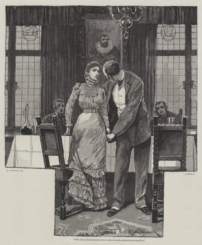 Eyre&39;s Acquittal, de Helen Mathers de Richard Caton Woodville junior
