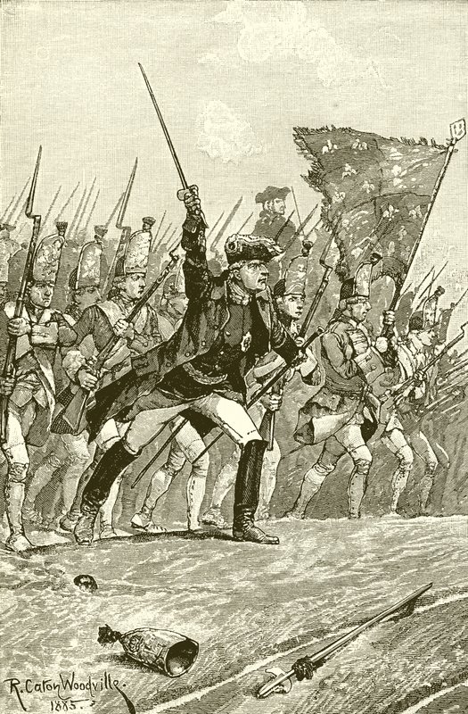 George II na Dettingen de Richard Caton Woodville junior