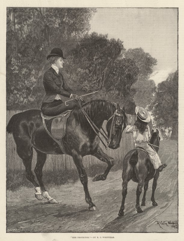 Seu protetor de Richard Caton Woodville junior