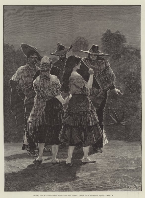 Maruja, de Bret Harte de Richard Caton Woodville junior