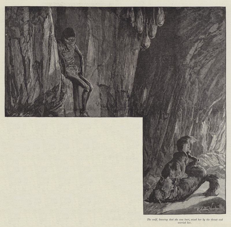 Nada o lírio, por H Rider Haggard de Richard Caton Woodville junior