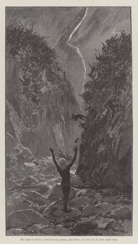 Nada o lírio, por H Rider Haggard de Richard Caton Woodville junior