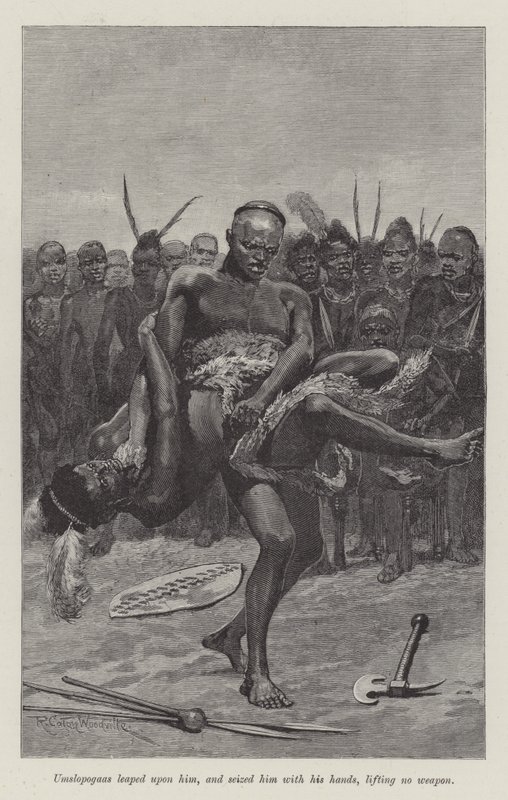 Nada o lírio, por H Rider Haggard de Richard Caton Woodville junior