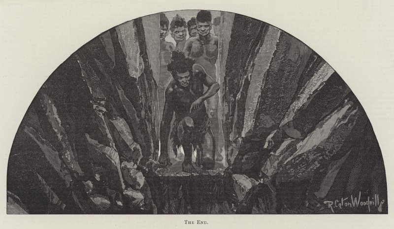 Nada o lírio, por H Rider Haggard de Richard Caton Woodville junior