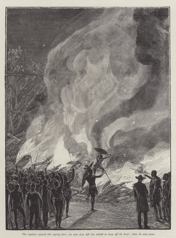 Nada o lírio, por H Rider Haggard de Richard Caton Woodville junior