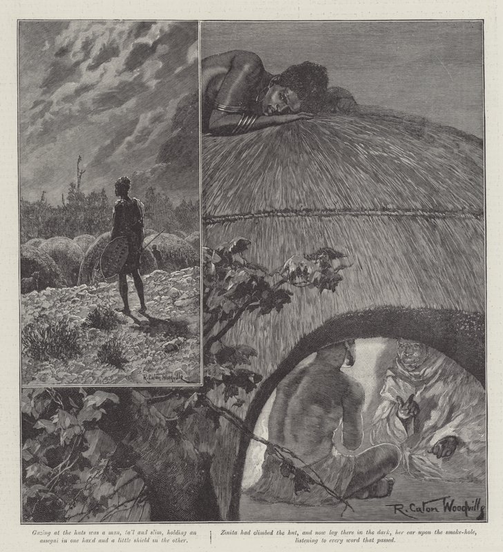 Nada o lírio, por H Rider Haggard de Richard Caton Woodville junior