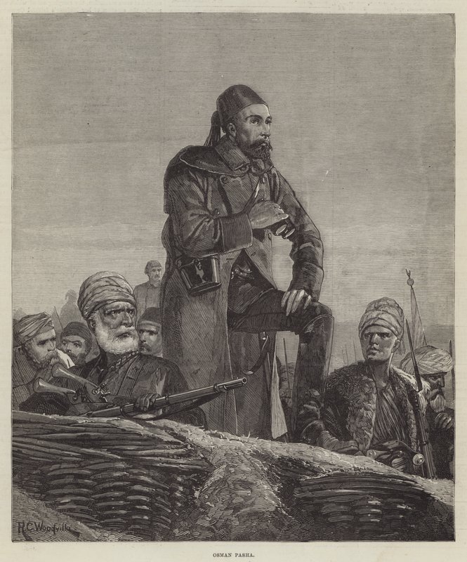 Osman Pasha de Richard Caton Woodville junior