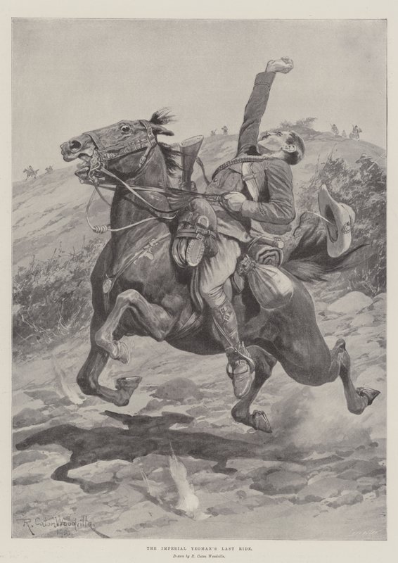 O último passeio do Yeoman imperial de Richard Caton Woodville junior