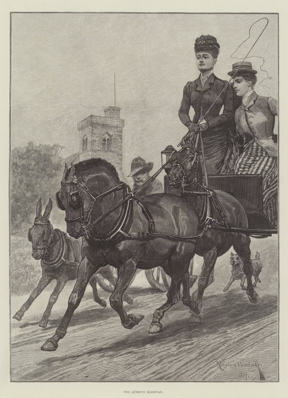 Rodovia da Rainha de Richard Caton Woodville junior