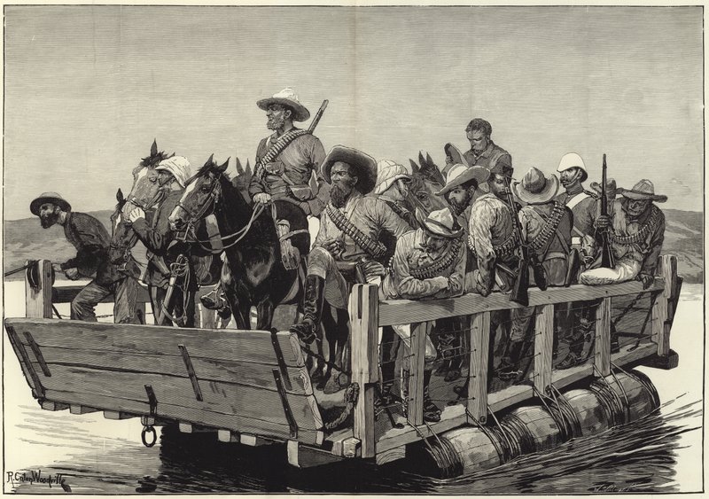 A guerra no Transvaal de Richard Caton Woodville junior
