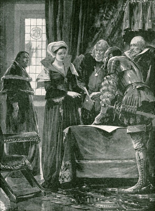 A única Rainha Reforçada da Inglaterra: Lady Jane Grey de Richard Caton Woodville junior