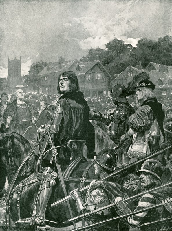 O único rei sem coroa da Inglaterra: Edward V de Richard Caton Woodville junior