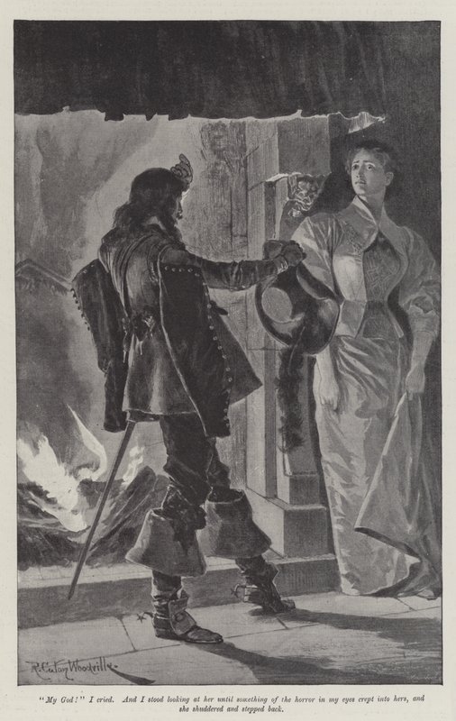 Sob o manto vermelho, por Stanley J Weyman de Richard Caton Woodville junior