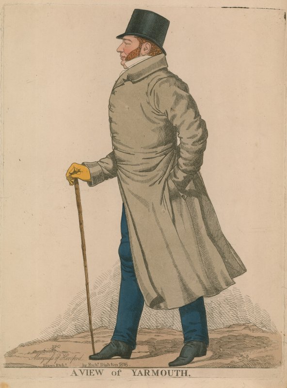 Francis Charles Seymour-Conway, 3º Marquês de Hertford; Uma visão de Yarmouth de Richard Dighton