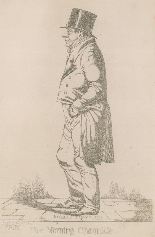 James Perry; The Morning Chronicle de Richard Dighton