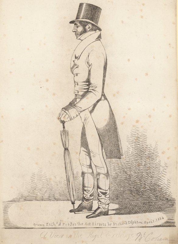Richard Thornton; Uma visão sobre o Royal Exchange de Richard Dighton