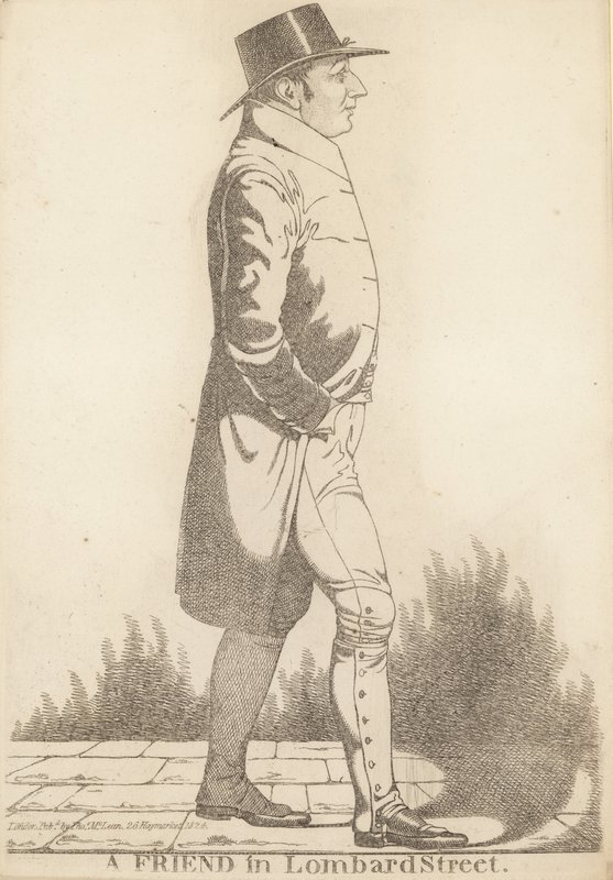 Thomas Richardson; Um amigo na Lombard Street de Richard Dighton