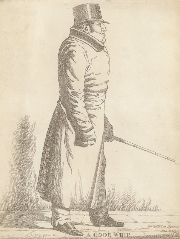 William Philip Molyneux, 2º Conde de Sefton; Um bom chicote de Richard Dighton