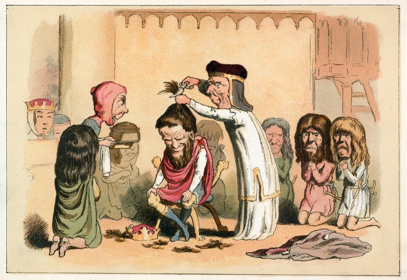 Rei Henrique I e Serlo, Bispo de Seez de Richard Doyle