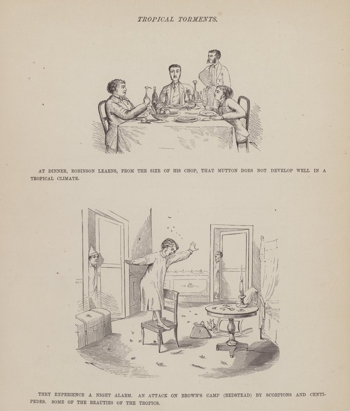 Página de The American Tour of Messrs Brown, Jones and Robinson (gravura) de Richard Doyle