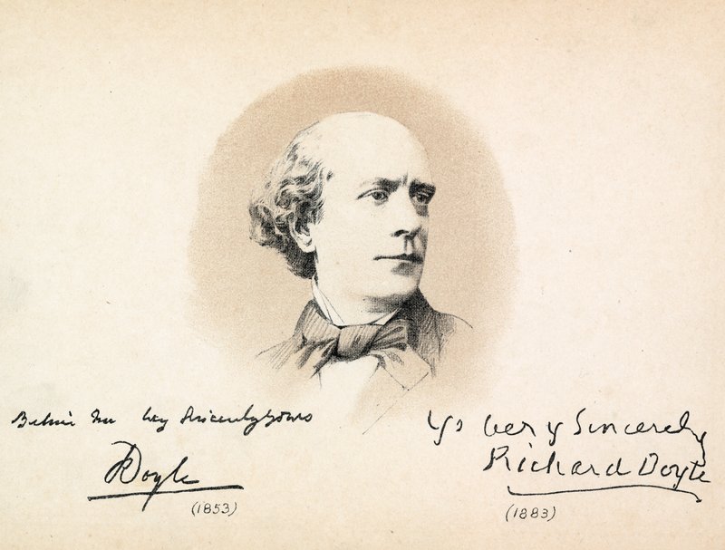 Retrato de Richard Doyle de Richard Doyle