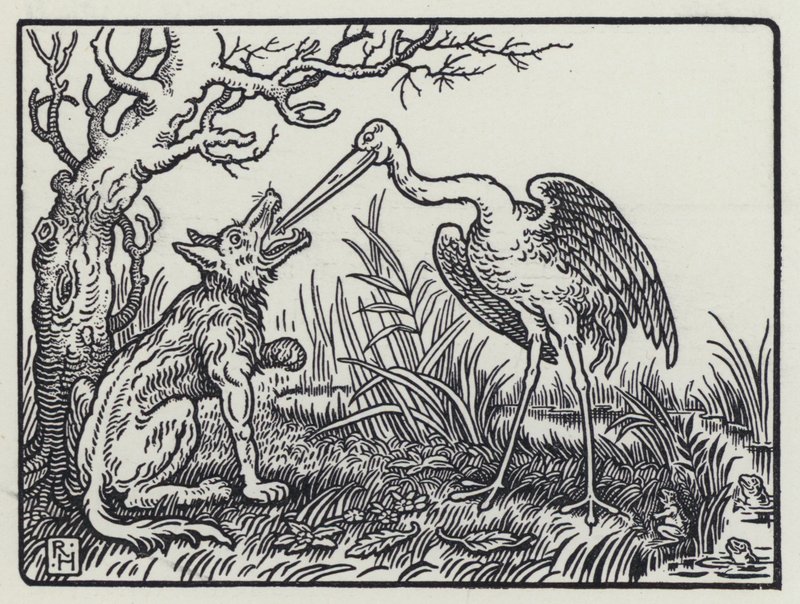 O lobo e o guindaste (gravação) de Richard Heighway